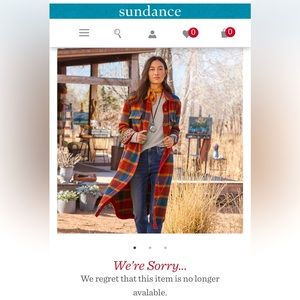 ‼️RARE‼️✨ & 🔮Sold Out🔮 ‼️Sundance‼️ Legacy Buffalo Plaid Jacket XS